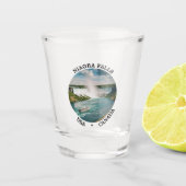 Niagara herfsten shot glas (Voorkant)