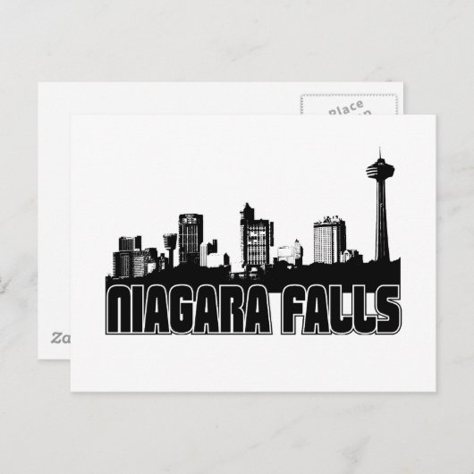 Niagara Herfsten Skyline Briefkaart (Voorkant / Achterkant)