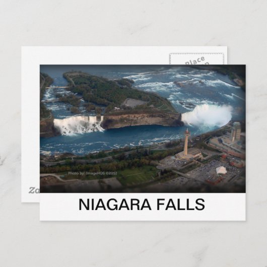 Niagara Herfsten souvenir & gift Briefkaart (Voorkant / Achterkant)