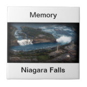Niagara Herfsten souvenir & gift Tegeltje (Voorkant)