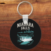 Niagara Herfsten Souvenirs Zomer Familie Vakantie  Sleutelhanger (Voorkant)