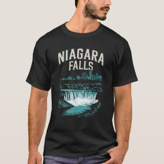 Niagara Herfsten Souvenirs Zomer Familie Vakantie  T-shirt