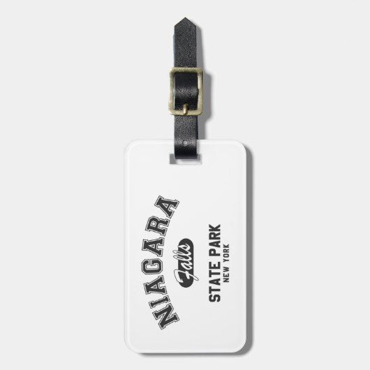 Niagara Herfsten State Park, New York Bagagelabel (Voorkant verticaal)