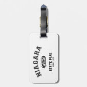 Niagara Herfsten State Park, New York Bagagelabel (Achterkant verticaal)