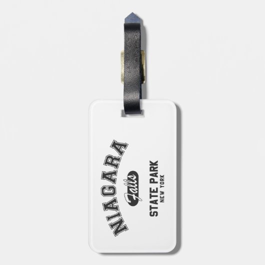 Niagara Herfsten State Park, New York Bagagelabel (Achterkant verticaal)