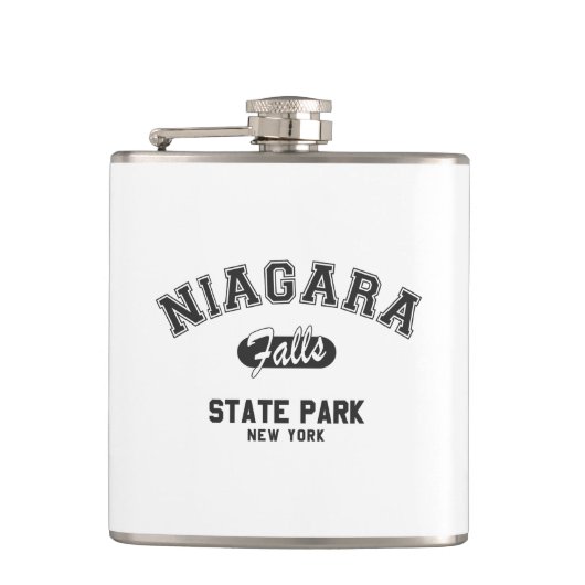 Niagara Herfsten State Park, New York Heupfles (Voorkant)