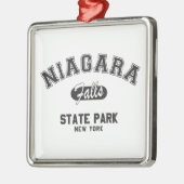 Niagara Herfsten State Park, New York Metalen Ornament (Links)