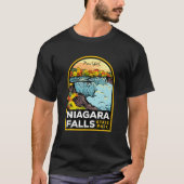 Niagara Herfsten State Park NY T-shirt (Voorkant)