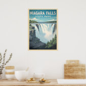 Niagara Herfsten State Park V01 Poster (Keuken)