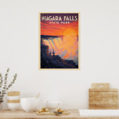 Niagara Herfsten State Park V02 Poster (Keuken)