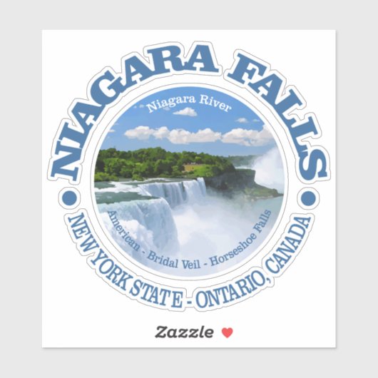 Niagara Herfsten Sticker (Vel)