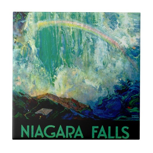 Niagara Herfsten Tegeltje (Voorkant)