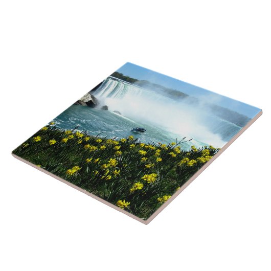 Niagara Herfsten Tegeltje (Zijkant)