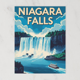  Niagara Herfsten Tour Boat Briefkaart