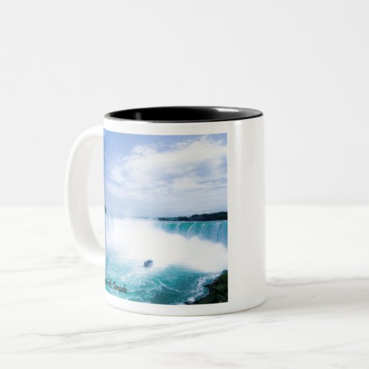 Niagara Herfsten Tweekleurige Koffiemok (Voorkant links)