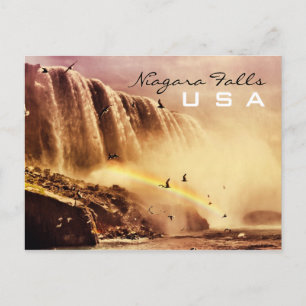 Niagara Herfsten, U S A Briefkaart