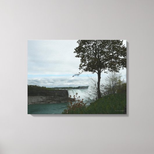 Niagara Herfsten Uitzicht-Canada Canvas Afdruk (Voorkant)
