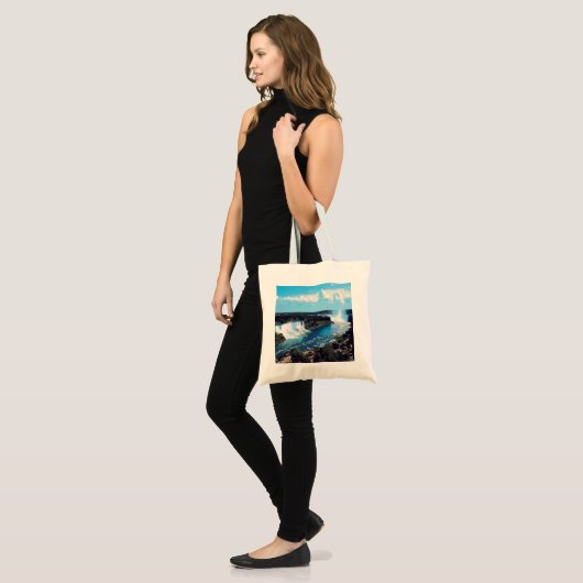 NIAGARA HERFSTEN - UITZICHT TOTE BAG (Voorkant (model))