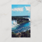 NIAGARA HERFSTEN - UITZICHT VISITEKAARTJE (Achterkant)