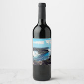 NIAGARA HERFSTEN - UITZICHT WIJN ETIKET (Voorkant)