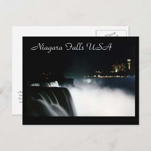 Niagara Herfsten USA 21 Briefkaart (Voorkant / Achterkant)