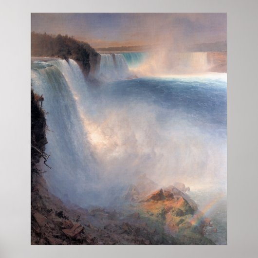 Niagara-Herfsten van Amerikaanse zijde Poster (Voorkant)