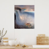 Niagara-Herfsten van Amerikaanse zijde Poster (Keuken)