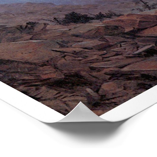 Niagara-Herfsten van de Amerikaanse zijde Poster (Hoek)