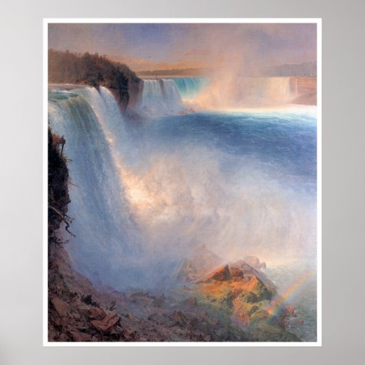 Niagara-Herfsten van de Amerikaanse zijde Poster (Voorkant)