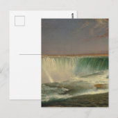 Niagara-Herfsten van de Frederic Edwin Church Briefkaart (Voorkant / Achterkant)