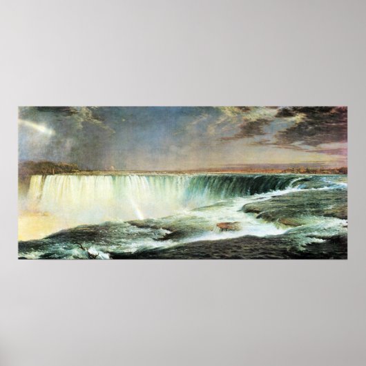 Niagara-Herfsten van de Frederic Edwin Church Poster (Voorkant)