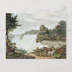 Niagara-Herfsten van Goat Island Briefkaart