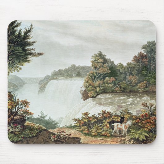 Niagara-Herfsten van Goat Island Muismat (Voorkant)