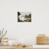 Niagara-Herfsten van Goat Island Poster (Keuken)