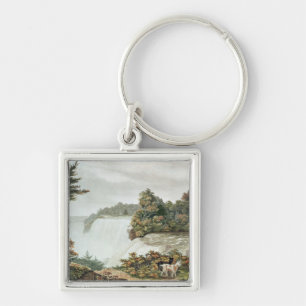 Niagara-Herfsten van Goat Island Sleutelhanger