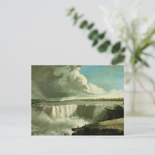 Niagara Herfsten van Table Rock van John Vanderlyn Briefkaart (Staand voorkant)