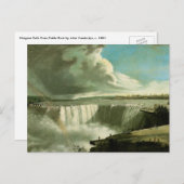 Niagara Herfsten van Table Rock van John Vanderlyn Briefkaart (Voorkant / Achterkant)