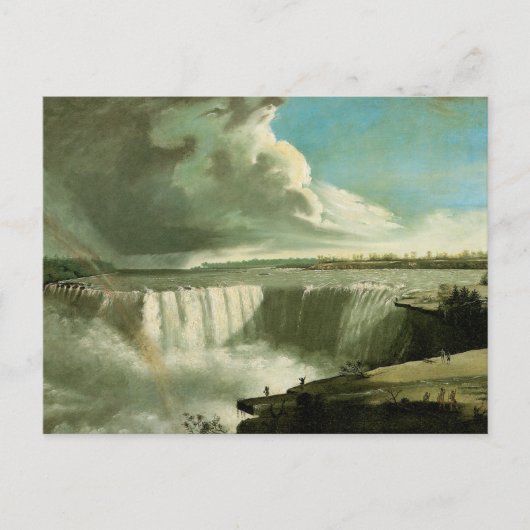 Niagara Herfsten van Table Rock van John Vanderlyn Briefkaart (Voorkant)