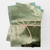 Niagara Herfsten van Table Rock van John Vanderlyn Inpakpapier Vel (In situ)