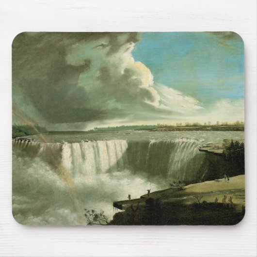 Niagara Herfsten van Table Rock van John Vanderlyn Muismat (Voorkant)