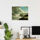 Niagara Herfsten van Table Rock van John Vanderlyn Poster (Thuiskantoor)