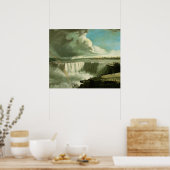 Niagara Herfsten van Table Rock van John Vanderlyn Poster (Keuken)