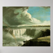 Niagara Herfsten van Table Rock van John Vanderlyn Poster (Voorkant)