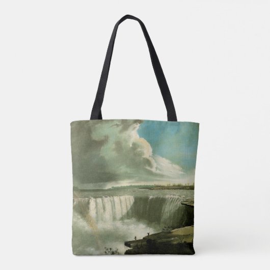 Niagara Herfsten van Table Rock van John Vanderlyn Tote Bag (Achterkant)