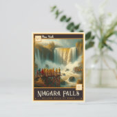 Niagara Herfsten, Verenigde Staten |  Briefkaart (Staand voorkant)