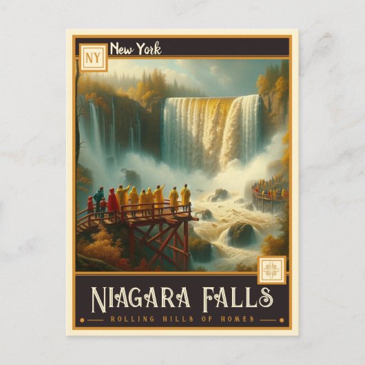 Niagara Herfsten, Verenigde Staten |  Briefkaart (Voorkant)