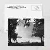Niagara Herfsten, Verenigde Staten Briefkaart (Voorkant / Achterkant)