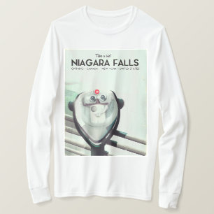 Niagara Herfsten - Verenigde Staten - Canada Vinta T-shirt