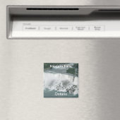 Niagara Herfsten vierkante magneet (Insitu (Vaatwasser))