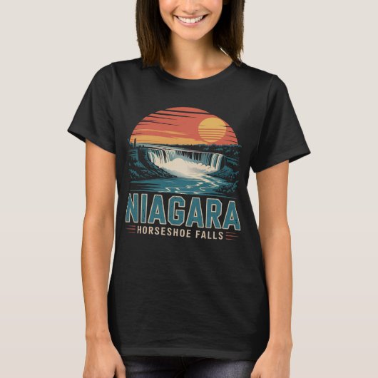 Niagara herfsten voor vrouwen t-shirt (Voorkant)